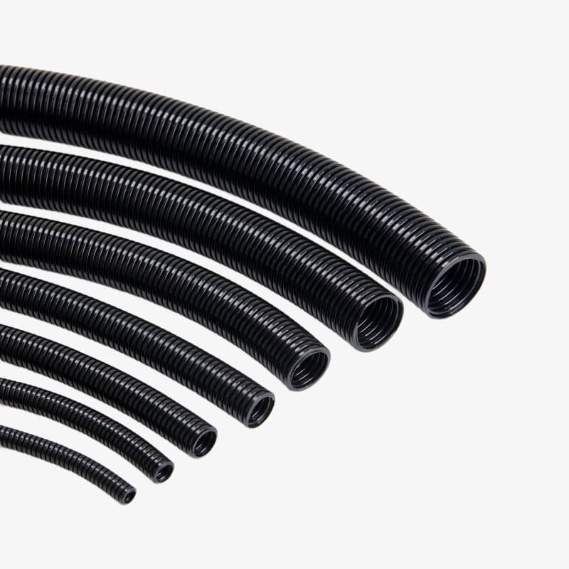 Nylon Polyamide Corrugated Flexible Conduit Pipe - PG7 (1 meter) - View 2