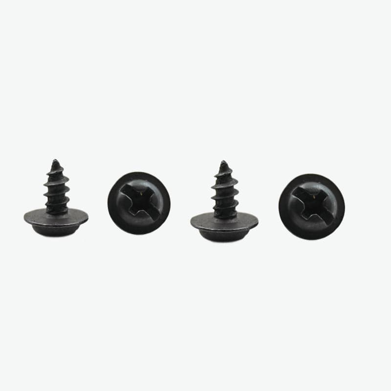 M4 x 6.5mm Phillips Pan Head Self-Tapping Screw (Pack of 4) - View 2