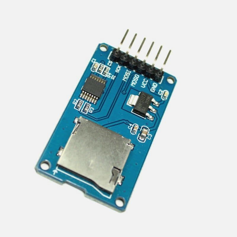 Micro SD Card Reader - Adapter Module - View 2