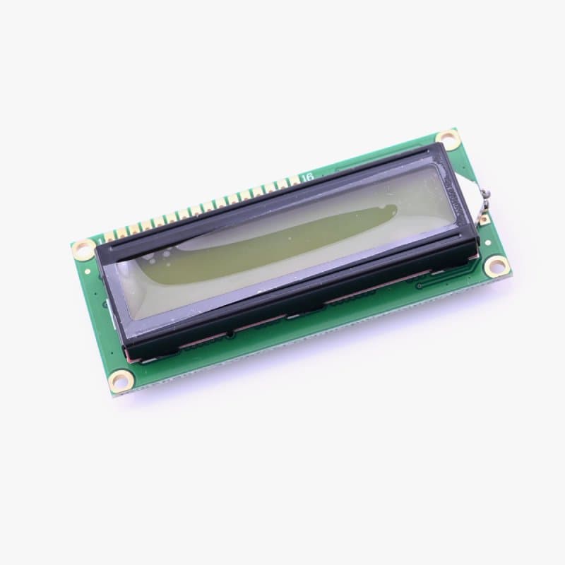 16x2 LCD Display (Green Backlight) - View 3