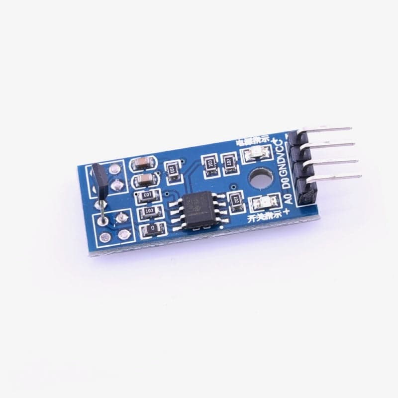 A3144 Hall Effect Sensor Module - View 1