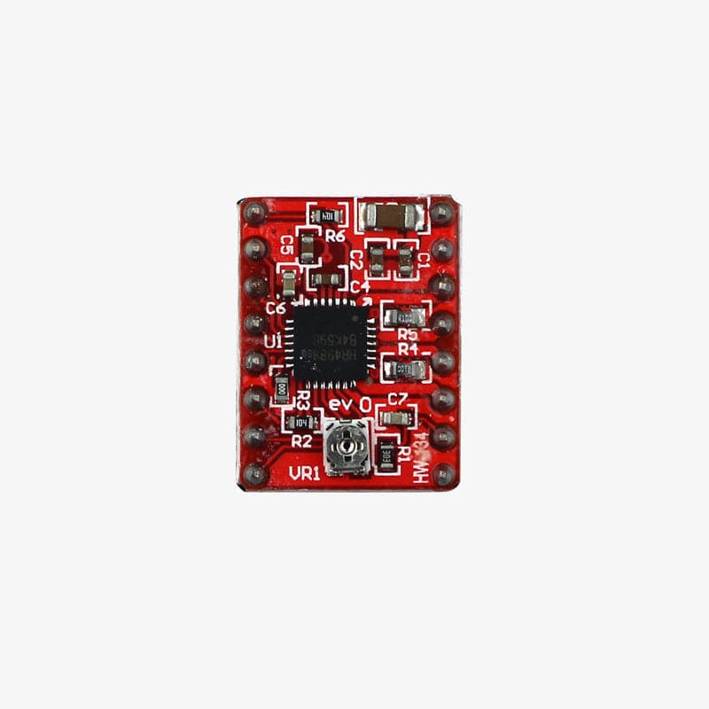 A4988 Stepper Motor Driver Module with Heatsink - View 2