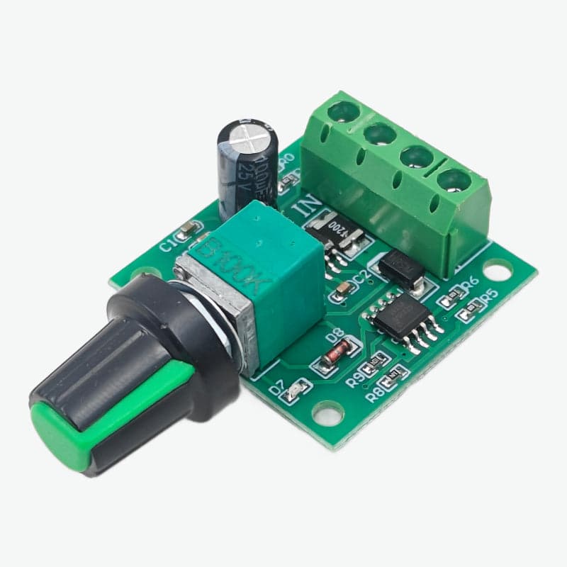 1.8V - 12V/2A DC Motor PWM Speed Controller - View 1