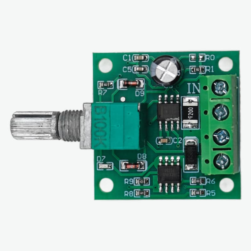 1.8V - 12V/2A DC Motor PWM Speed Controller - View 3