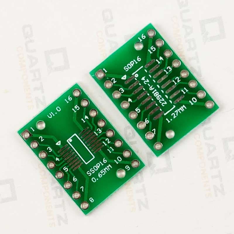 SOP16 DIP Adapter Converter PCB Board 0.65/1.27mm - View 3