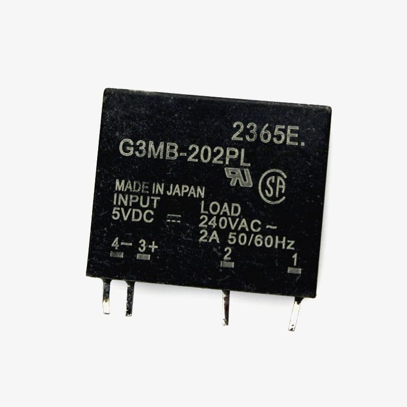 Solid State Relay G3MB-202P-5VDC 4 Pin 2A 240VAC SSR - View 1