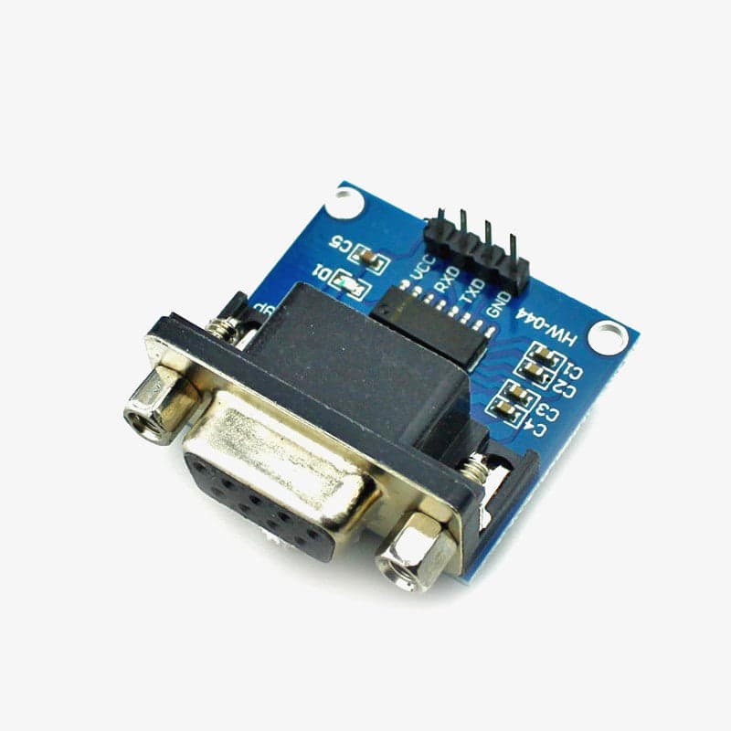 MAX3232 - RS232 to TTL Serial Port Converter Module - View 1