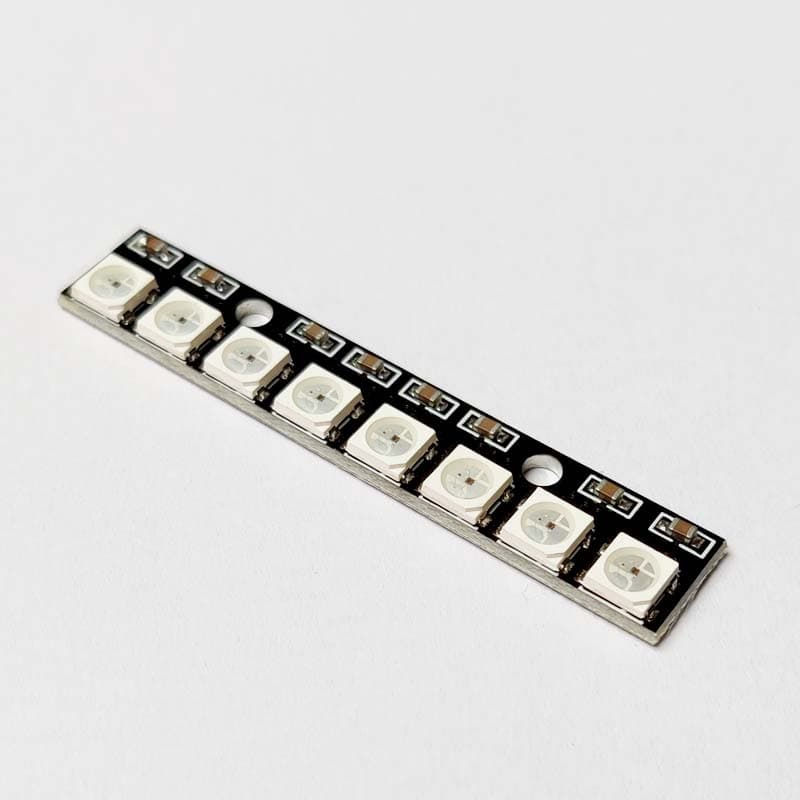 WS2812 8 Bit RGB LED (Straight) - View 2