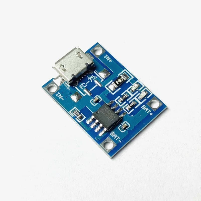 TP4056 - Battery Charging (Micro USB) - View 1