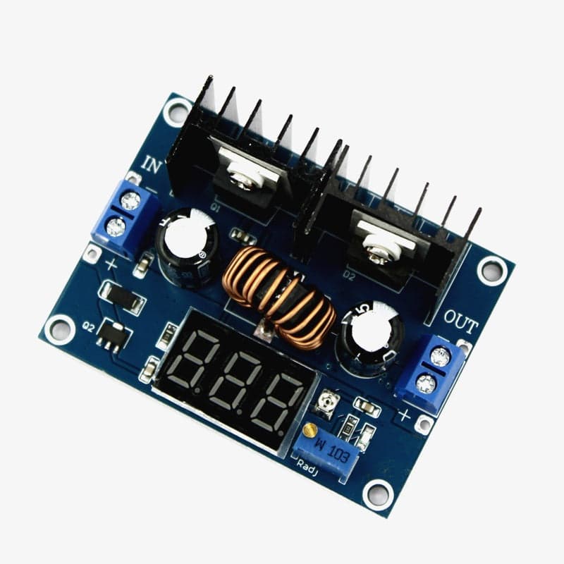 XH-M404 XL4016 DC 4-40V 8A Voltage Regulator Module With Display - View 1