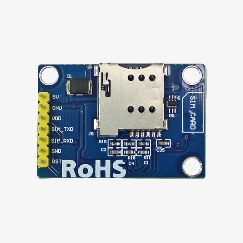 SIM800L V2 5V GPRS GSM Module - Quad-Band with Antenna - View 3