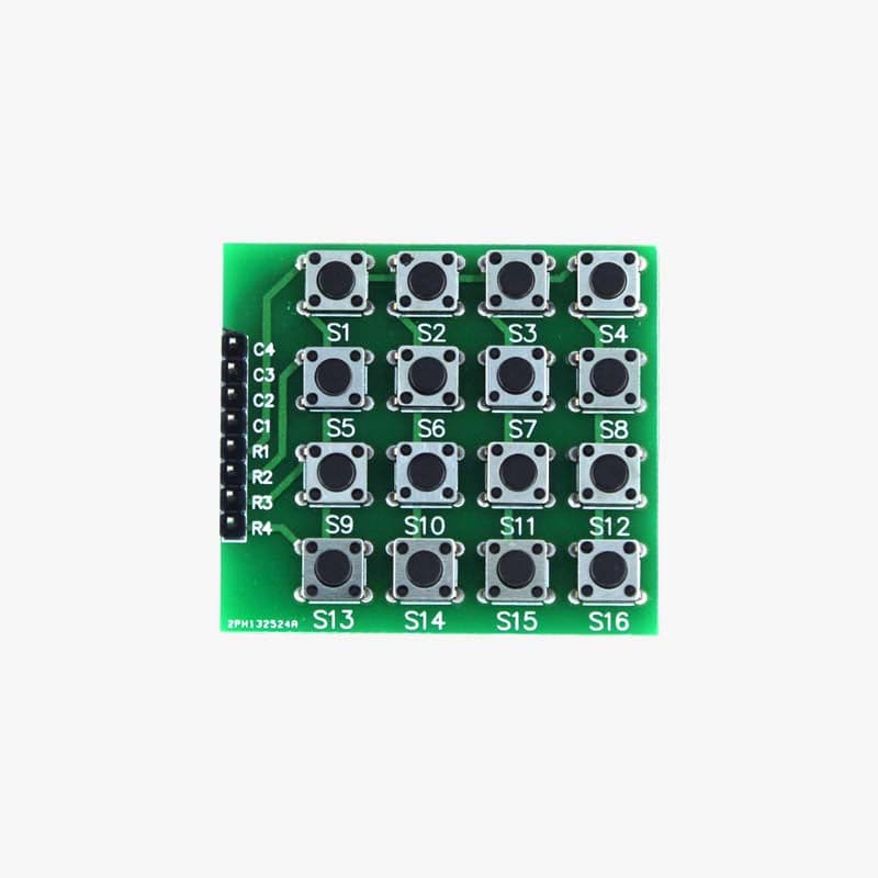 4x4 Matrix Keypad Switch Type - View 3