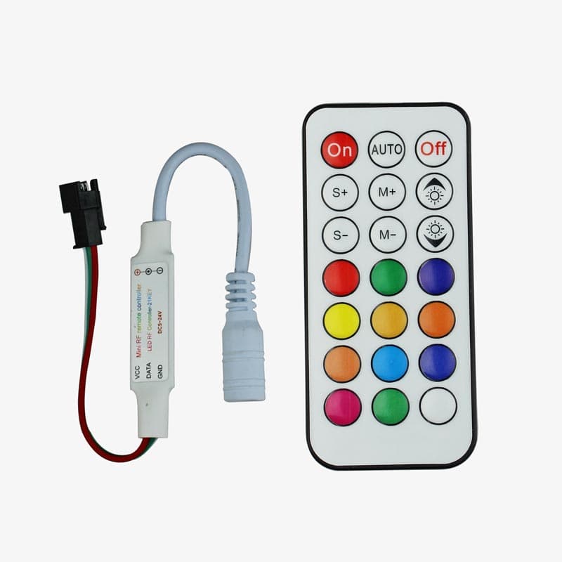 WS2811 Addressable RGB LED Driver with Remote Controller (only for strip light) - View 1