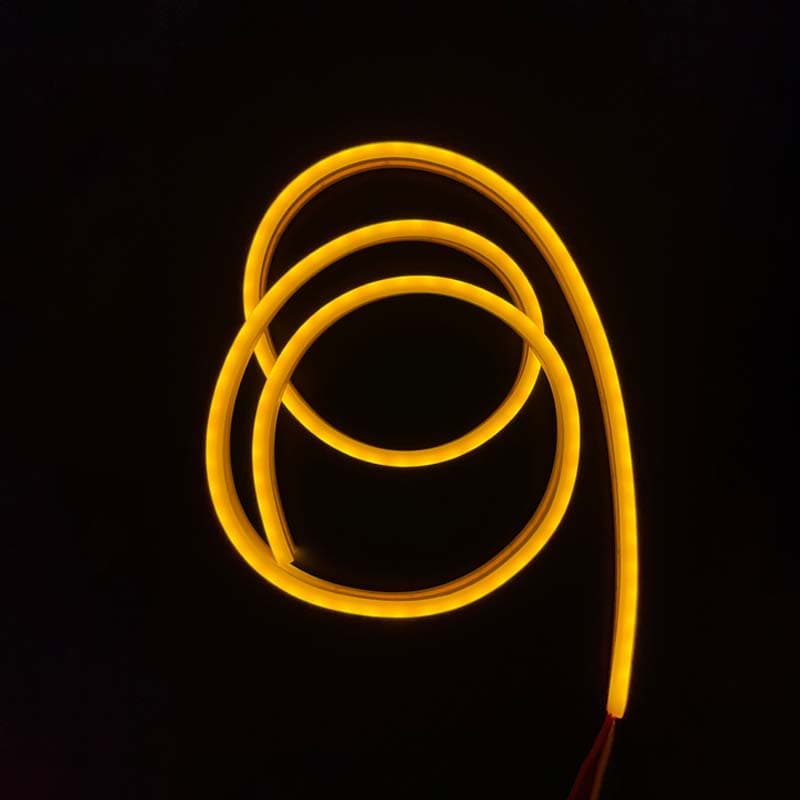 Yellow Color Neon Flexible Strip Light 12V DC Waterproof LED light for Decoration - View 2