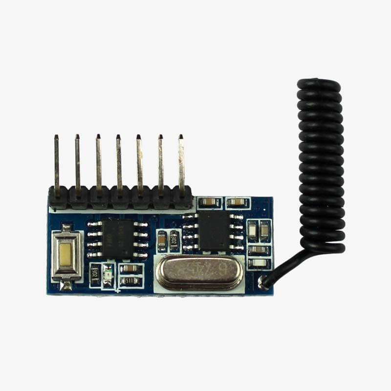 QIACHIP Wireless 433Mhz RF Module Receiver Remote Control Built-in Learning Code 1527 - View 1