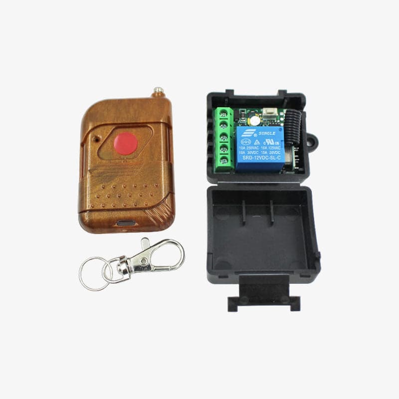 12V DC 433 MHz 1 Channel RF Transmitter and Receiver Remote Control Relay - View 1
