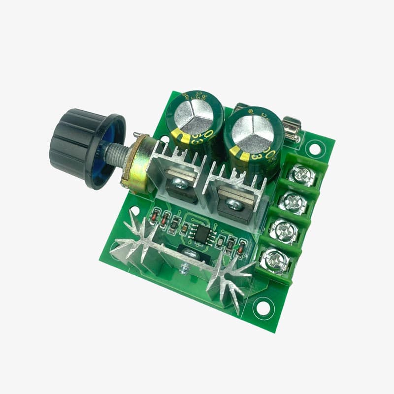 12V-40V 10A PWM DC Motor Speed Driver Controller Module - View 3