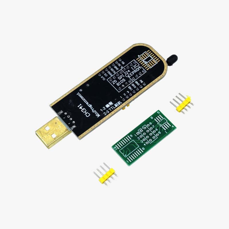 CH341A 24 25 Series EEPROM Flash BIOS USB Programmer with Software & Driver - View 3