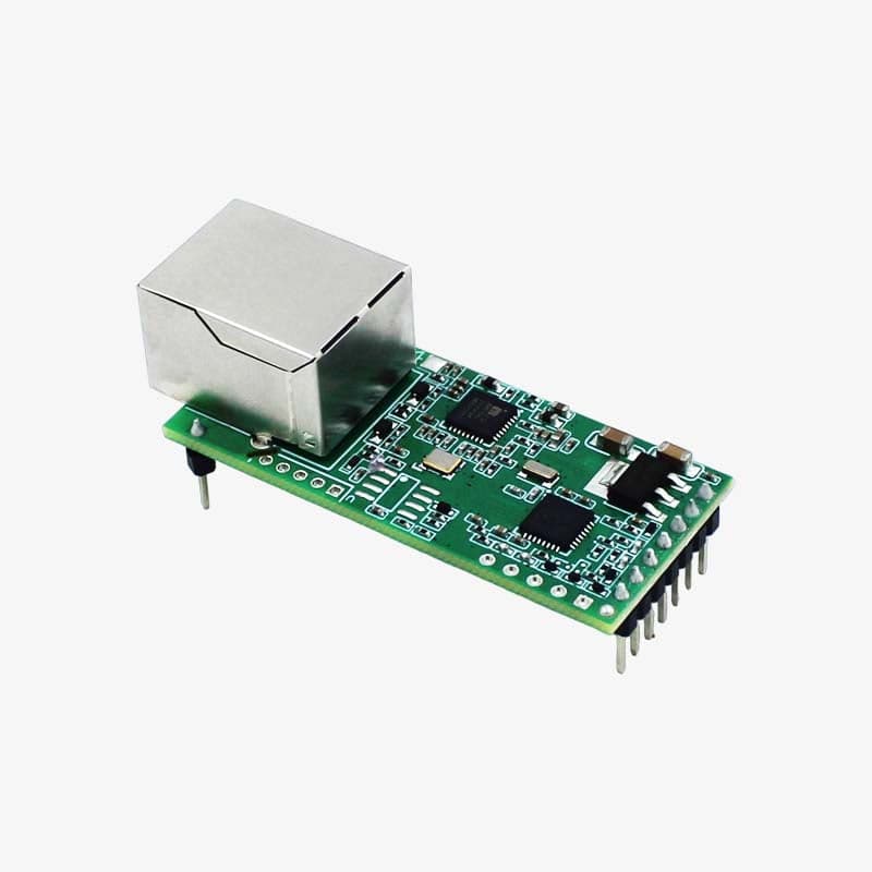 USR-TCP232-T2 UART TTL/ Serial to Ethernet Converter Module - RJ45 Ethernet UART TTL Module - View 1