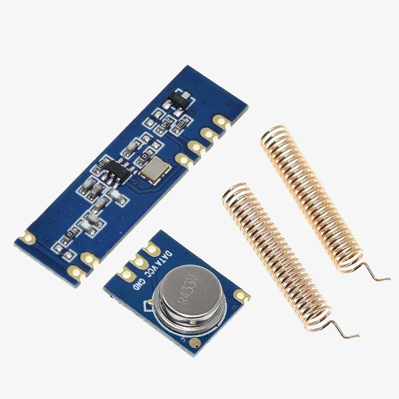 433MHz 100 Meters STX882 ASK Transmitter Module + SRX882 Superheterodyne ASK Receiver Module + 2 Antenna - View 1