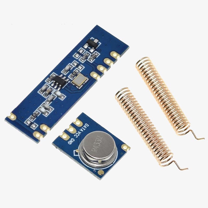433MHz 100 Meters STX882 ASK Transmitter Module + SRX882 Superheterodyne ASK Receiver Module + 2 Antenna - View 2