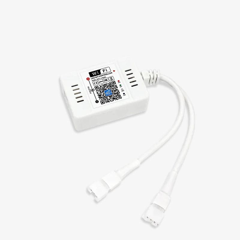 WiFi SPI LED Controller with RF Remote Control - 2 Output - View 2