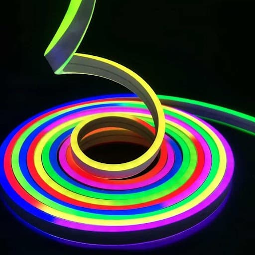 SMD3535RGB Neon Flexible Strip Light WS2811 12V DC Waterproof LED light for Decoration- 5 Meter - View 3