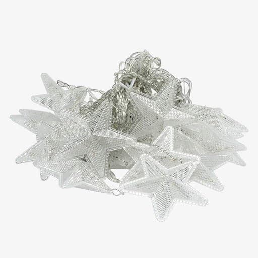 16 Star V Shaped Gateway Curtain String Lights with 8 Flashing Modes For Christmas/ Home Decoration - View 2