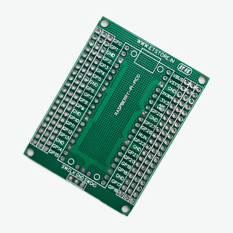 RaspberryPi Pico Breakout board Shield pcb - View 1