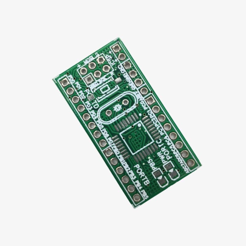 ATMEGA328/ATMEGA8 TQFP32 Breakout Board PCB - View 1