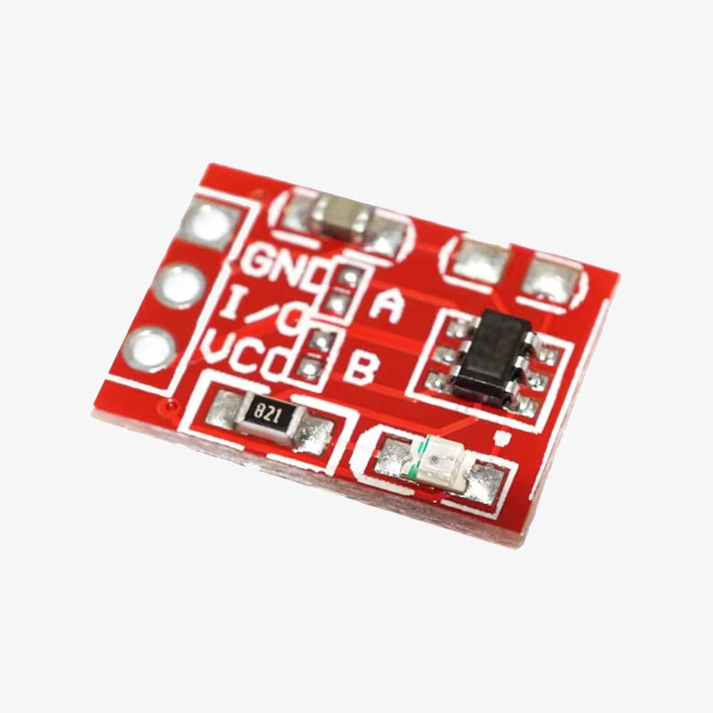 RED TTP223 1 Channel Capacitive Touch Sensor Module - View 1