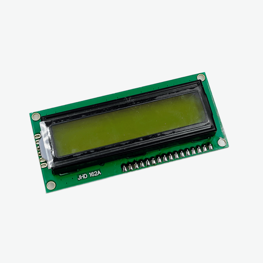 16x2 LCD Display (Green Backlight) with IIC/I2C Interface - View 2