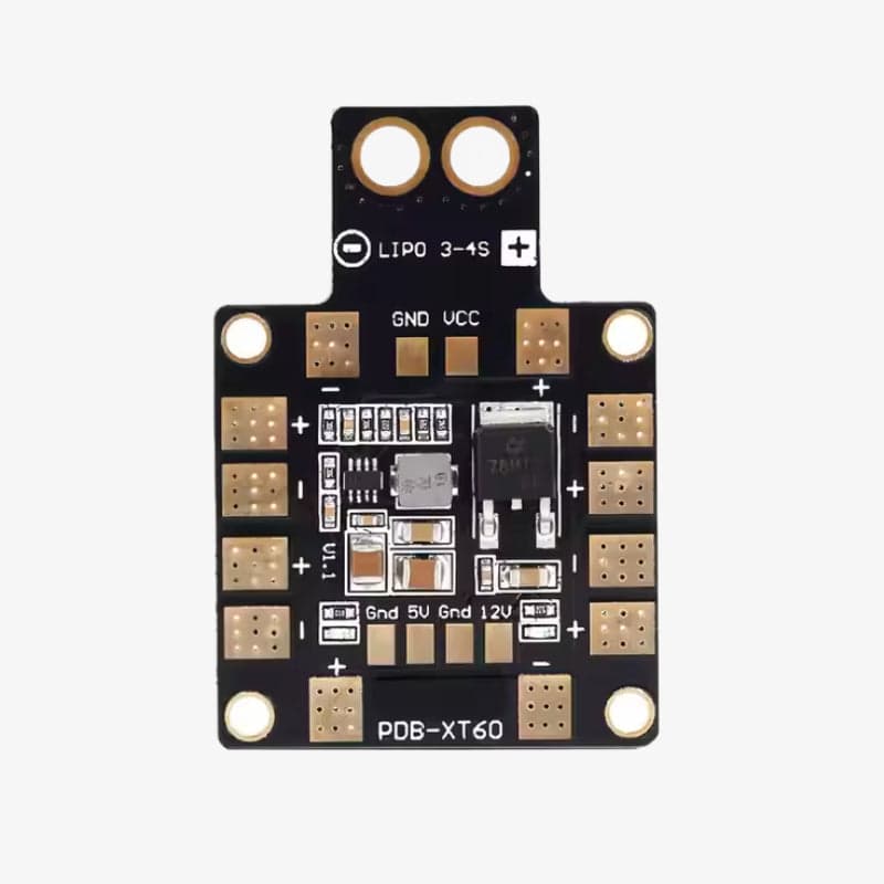 PDB-XT60 5V & 12V Power Distribution Board with BEC - View 2
