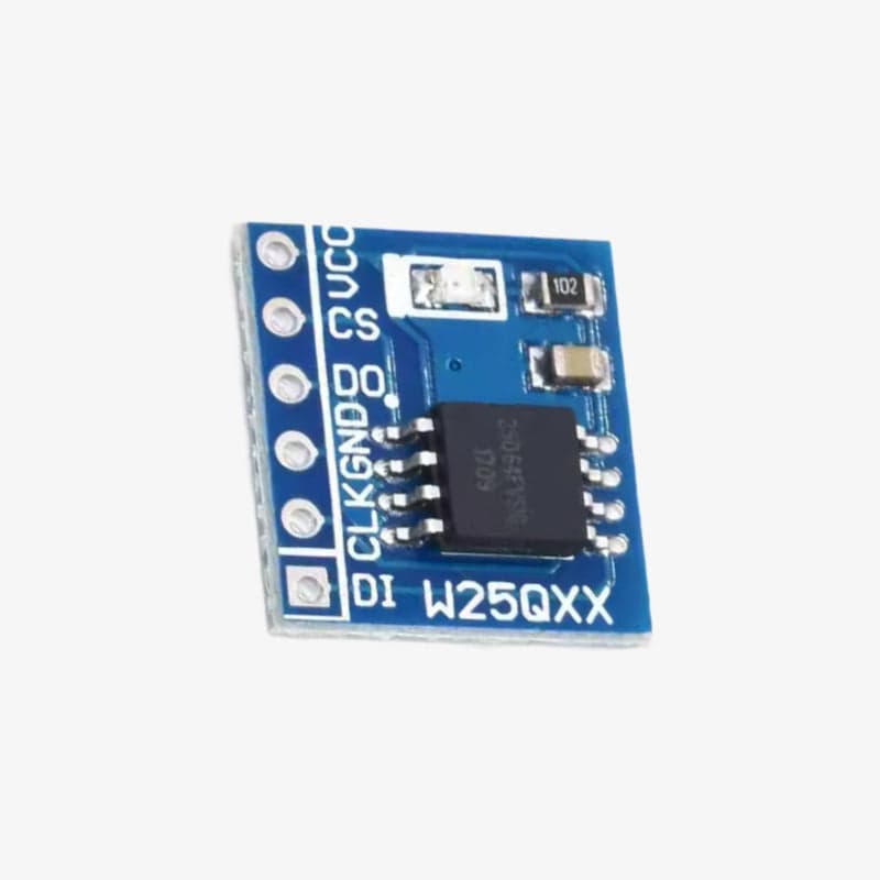 W25Q64 64Mbit 8MByte Data Flash Module SPI Interface - View 2