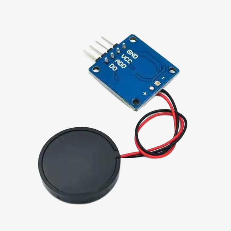 Piezoelectric Knock Vibration Sensor Switch Module - View 2