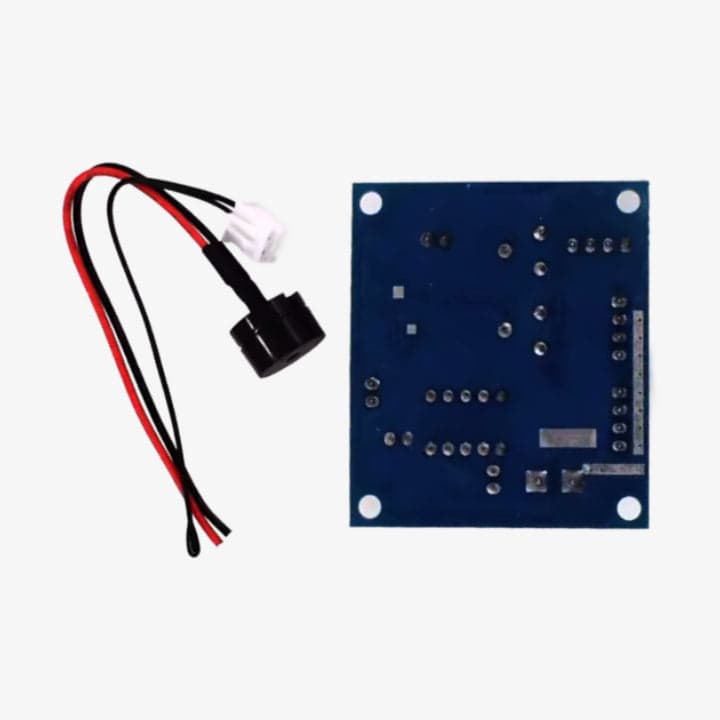 12V DC PWM Fan Temperature Speed Controller Module with Temperature Probe and High Temperature Alarm - View 3