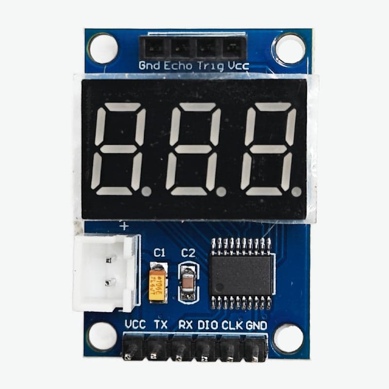 Digital Display for HC-SR04 Ultrasonic Distance Measurement Control Board - View 2