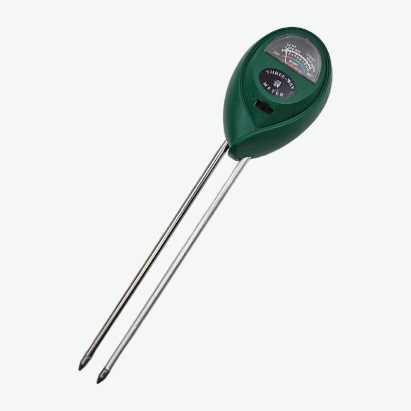 Three-Way Soil Meter for Moisture, Light Intensity and pH Testing - View 1