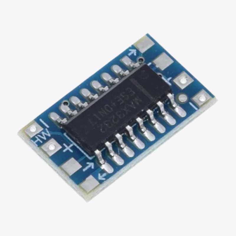 Mini RS232 to TTL Converter Adapter Module Board - View 1