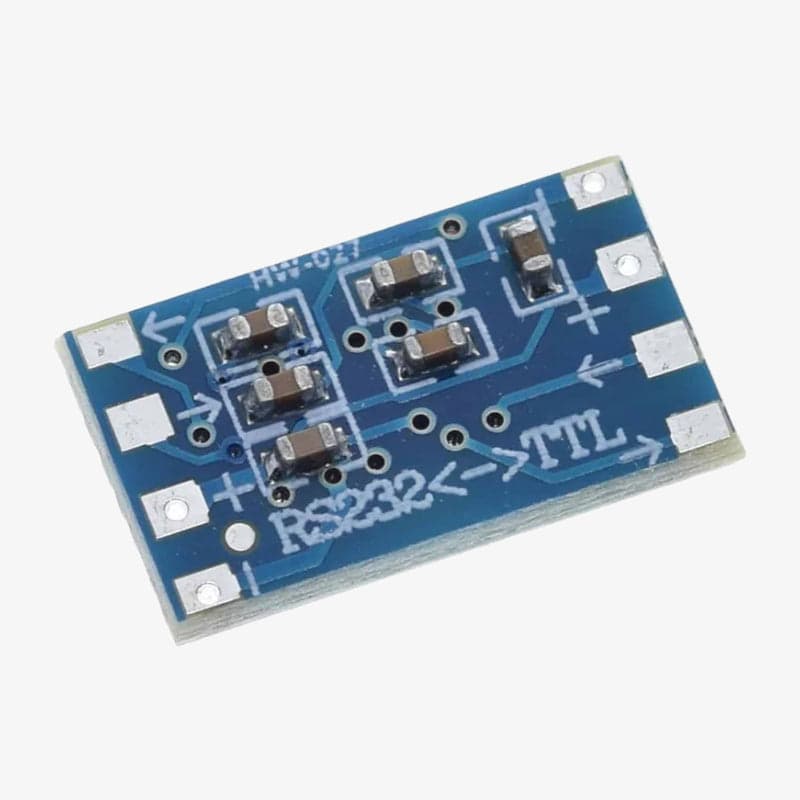 Mini RS232 to TTL Converter Adapter Module Board - View 2