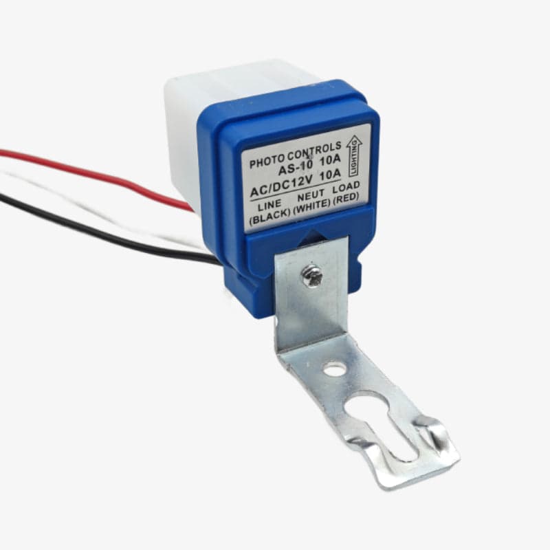 AS-10 12V DC Automatic On/Off Photocell Street Lamp Light Switch Controller - View 1