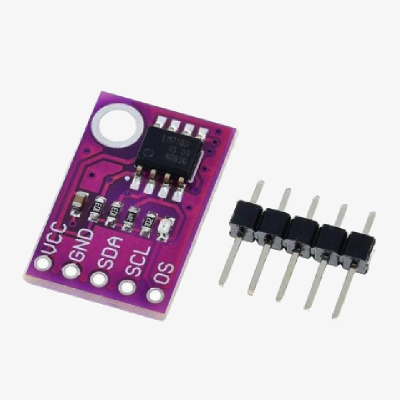 CJMCU-75 - LM75 I2C Temperature Sensor Module - View 1