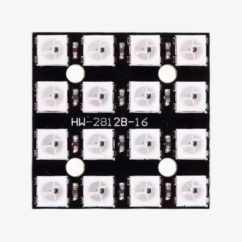 WS2812 16-Bit RGB LED Matrix - View 2