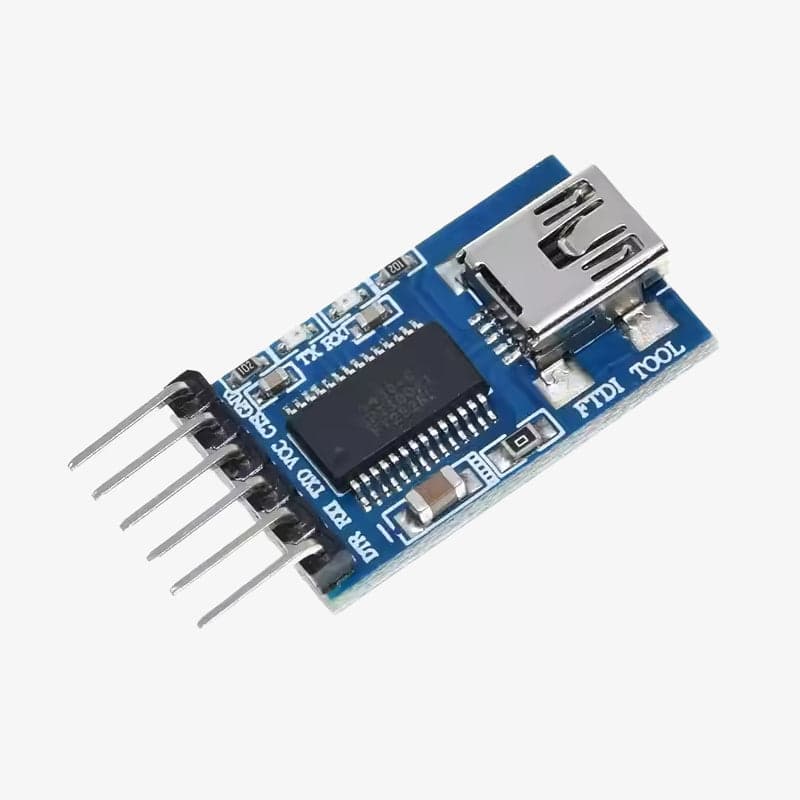 TTL FTDI Transmitter USB for 3.3V/5V Dual Power - FT232RL MWC Programmer - View 1