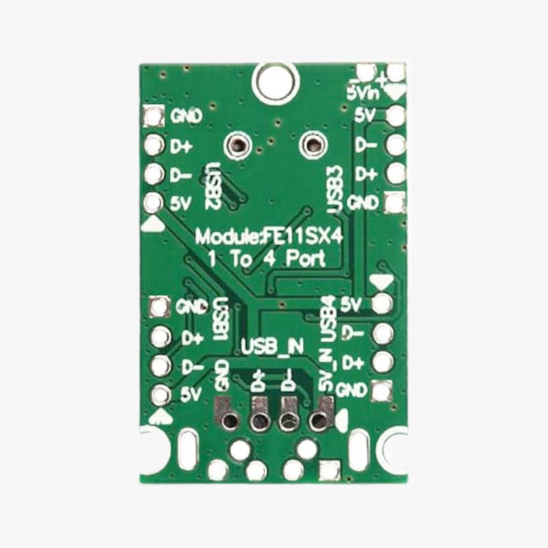 USB2.0 Expansion Module HUB 1 Drag 4 Interface Adapter Development Board – Free Drive - View 2