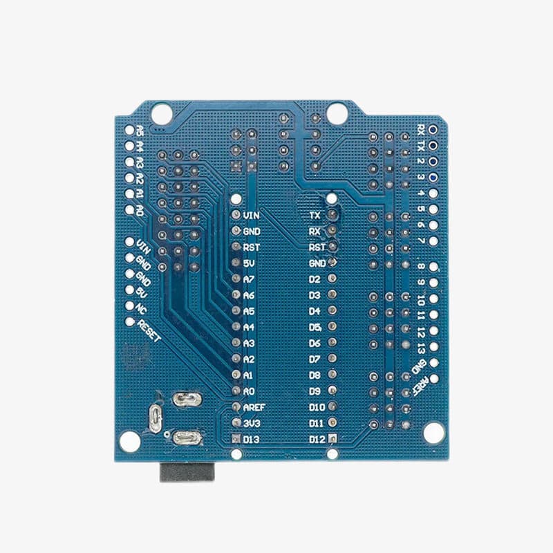 Nano 328P Expansion Adapter Breakout Board IO Shield - View 3