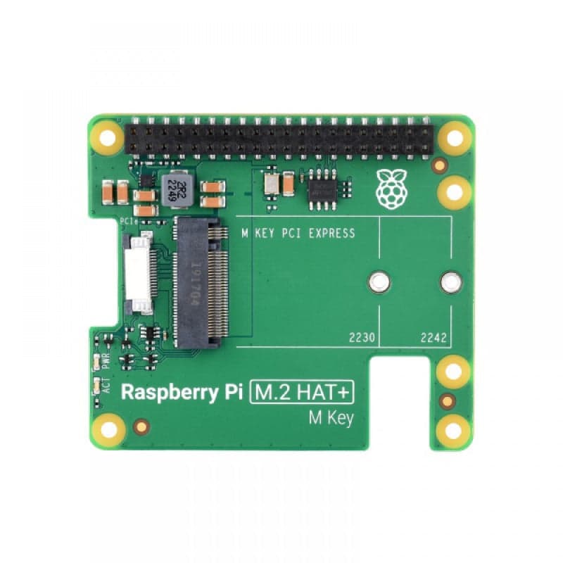 Official Raspberry Pi M.2 HAT+ - View 2