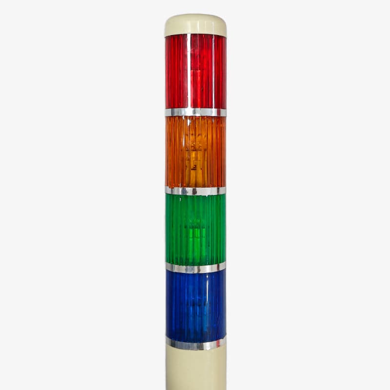 Signal Tower Light with Buzzer 4 Tier - Red, Yellow, Green and Blue LED, 24V/220V AC/DC - View 3