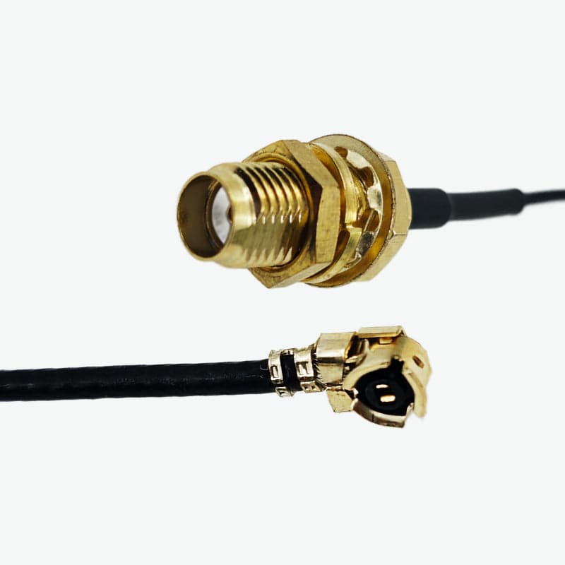AntennaHome AHCG.101 RF 6GHz 1.13mm Female SMA to IPX Cable Assembly - 12 cm - View 2