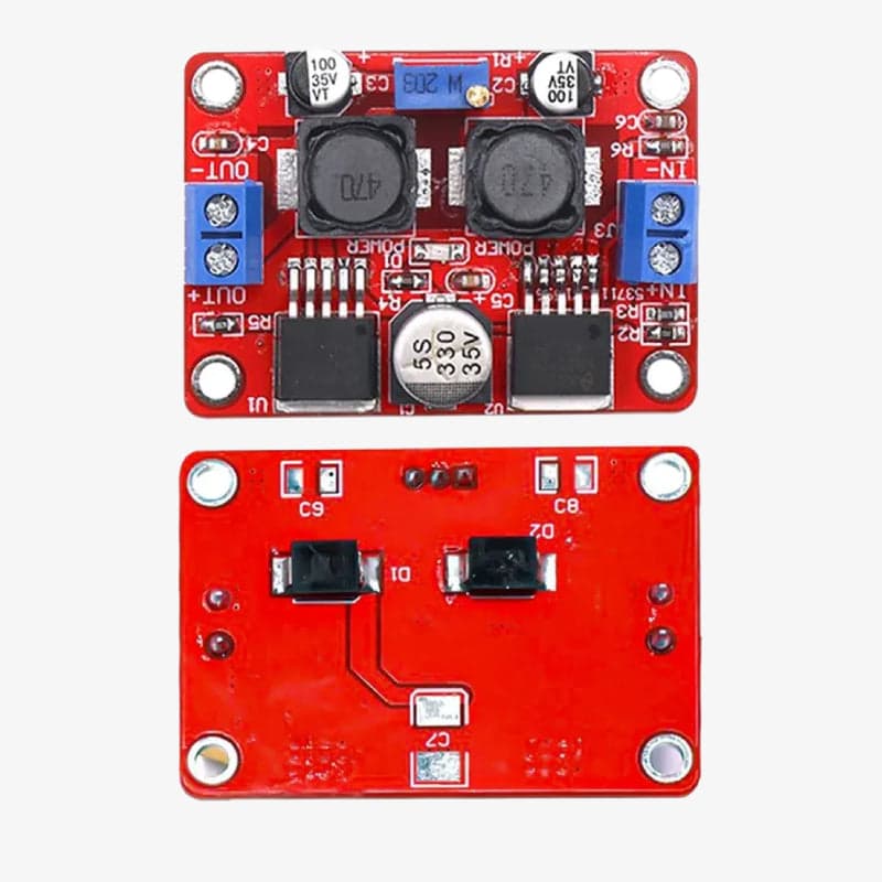 LM2577S + LM2596S Automatic Buck-Boost Power Module - View 2